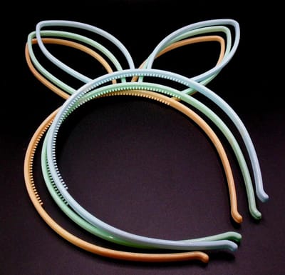 Diademen met grote oren set van 3 stuks. #1 - kinderfeestje - verjaardag