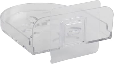Muurbevestiging Camera - Router Plank - Veiligheid Thuis - Niet-boren Installatie - 13x9x3 cm - Transparant