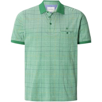 Babista herren Poloshirt - 48/50 - groen - Plus Size
