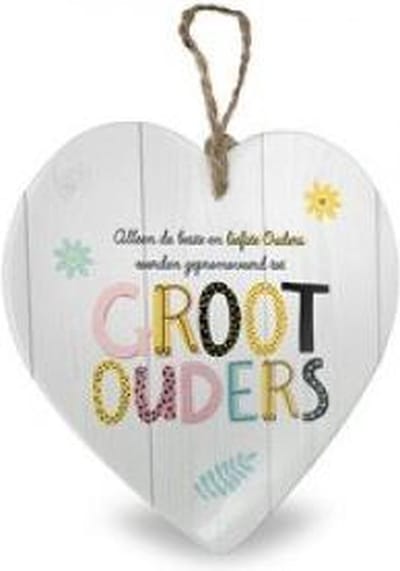 Miko - Baby Collectie - Stenen hart - Grootouders