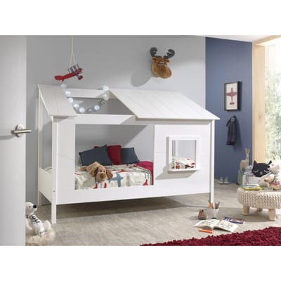 LUCEVI - Housebed 26 Huisbed 90x200cm - Wit