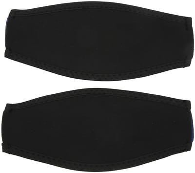 Dailygoods - Duikmasker Riem - Neopreen Duikmasker Riem - Comfortabele Bescherming - Zwart - Duikaccessoire - Haarverzorging - Geschikt voor Mannen en...
