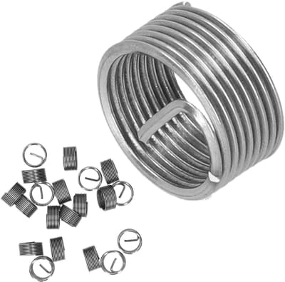 Dailygoods- Draadreparatie Set 20 Stuks - M14 1.25 Draad Inzetstukken - Roestvrij Staal - Schroefdraad Reparatie - Corrosiewerend - Voor Hydraulische Machines - Draadinzetstuk