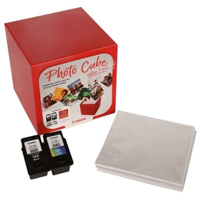 Canon Inktcartridge PG-560 + CL-561 photo value pack (PG-560 / CL-561) Zwart + 3 kleuren Multipack