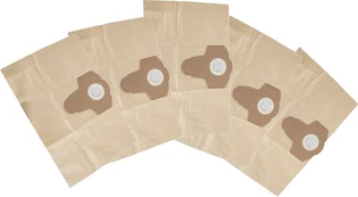 Set van 5 SCHEPPACH papieren stofzakken voor stofzuigers - 30 L - 7907709714