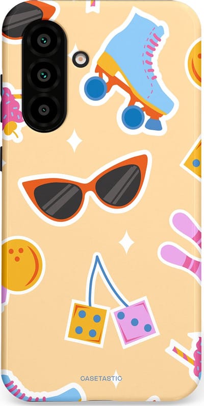 Casetastic Hoesje Geschikt voor Samsung A56 / A36 - Stijlvolle Beschermende Duo-layer Case - Milkshake vibes