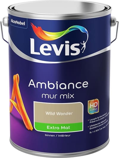 Levis - Ambiance Mur Extra Mat Mix - Wild Wonder - Mengverf - 5 L
