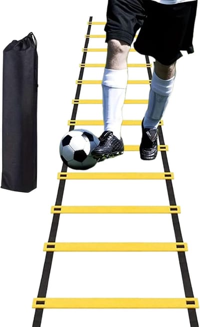Trainingsladder - Agility ladder coördinatie - Snelle training - 12 sportieve sporten - 6 meter lang