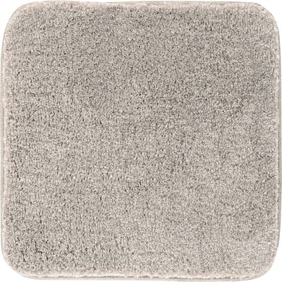 Casilin WC-mat Antislip Montana - 60x60cm - Vierkante Badmat - Waterabsorberend - Wasbaar en Sneldrogend - Acryl - Taupe, Beige