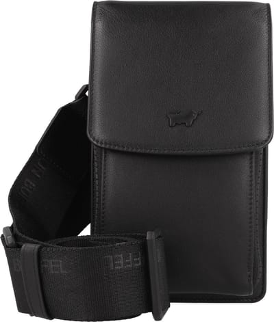Braun Büffel Telefoontasje Capri Crossover Bag Black Zwart
