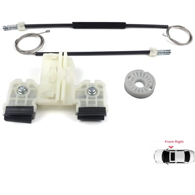 BWR5075 Kit de réparation de lève-vitre Avant Droit pour Skoda Fabia MK2 5J MG 542 545 2006-2014 5 Portes 5J1837402