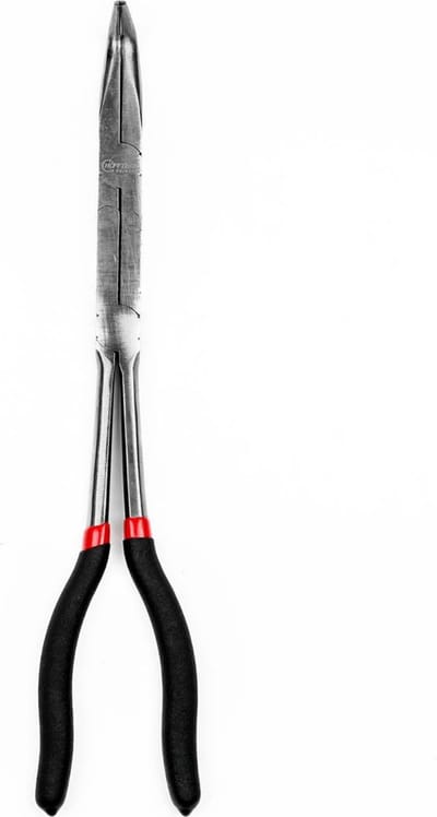 Hofftech Langneustang - Dubbel Scharnier - Gebogen Bekken 90° - 330 mm - Ergonomische Grip