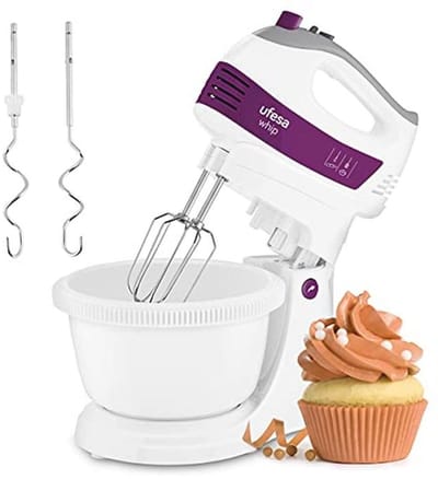 Mixer Kneedmachine met Roterende Kom, 400W, 5 Snelheden + Turbo