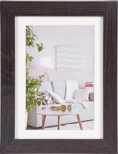 Fotolijst - Henzo - Modern - Fotomaat 13x18 cm - Donkerbruin