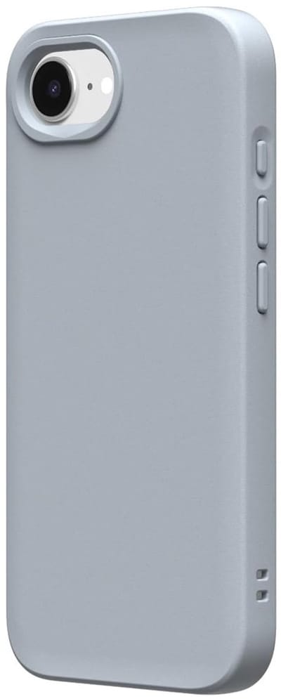 Rhinoshield, MagSafe Hoesje Geschikt voor Apple iPhone 16e / 17e SolidSuit Model met verhoogde randen, Grijs