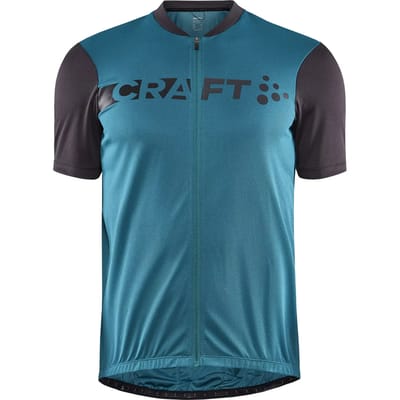 Craft Core Endur Logo Korte Mouw Wielertrui Blauw S Man