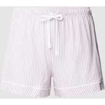 Loose fit korte pyjama-broek met streepmotief