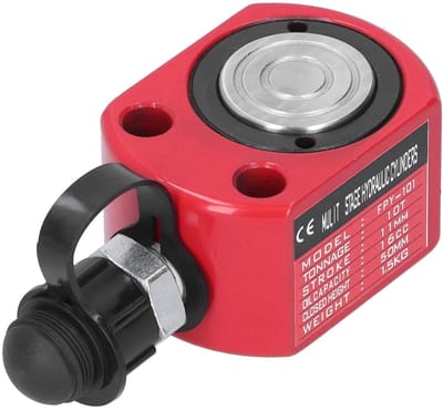 Hydraulische Cilinder - Industriële Cilinder - Zwaar Werk - Uiterst Dunne Constructie - 10T 16CC - Rood