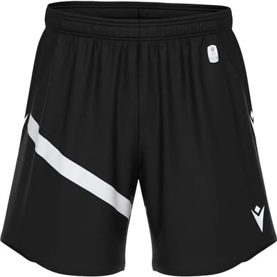 Macron Shen Eco Short Heren - Zwart / Wit | Maat: 3XL