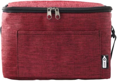 Impression Koeltas / lunchtas Isabella - voor sixpack blikjes - 3 ltr - rood - 16 x 15 x 22 cm