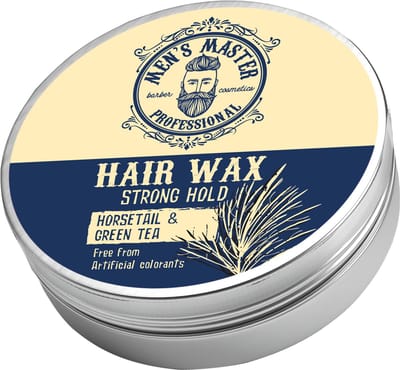 Men’s Master Strong Hold Hair Wax – Haarwax Extra Sterk – Natuurlijk Product – 100ml