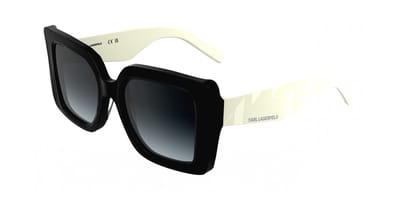Karl Lagerfeld KL6203S Black/white 52/20/140 WOMAN Zonnebrillen
