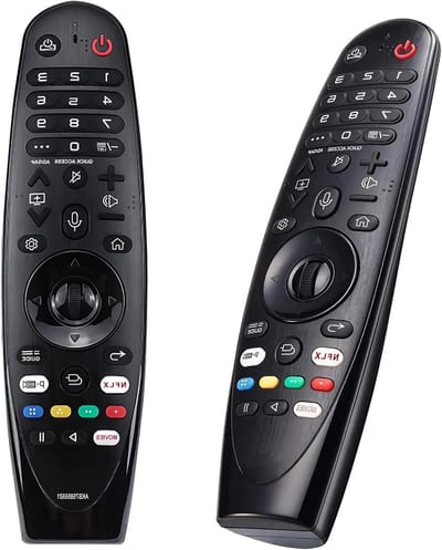 Vervangende afstandsbediening met spraakfunctie voor diverse TV-modellen, inclusief pointer en gebruiksvriendelijke bediening