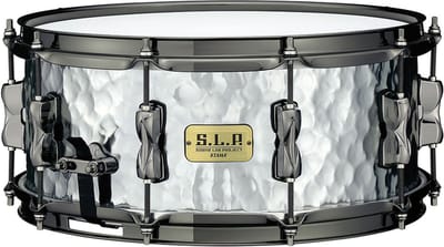 Tama LST146H S.L.P.Expressive Hammered Steel Snare 14"x6" - Snare drum