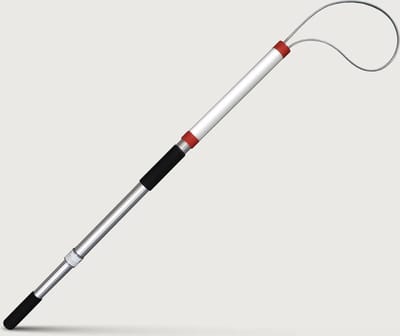 Vangstok dieren - Lichtgewicht - 122cm uitschuifbaar