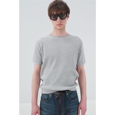 Heren Katoenen Crewneck T-shirt