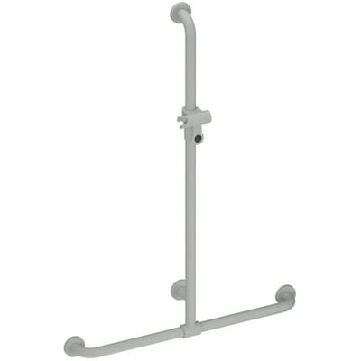 HEWI series 477/801 shower handrail with sliding shower rail 801.35B420 95