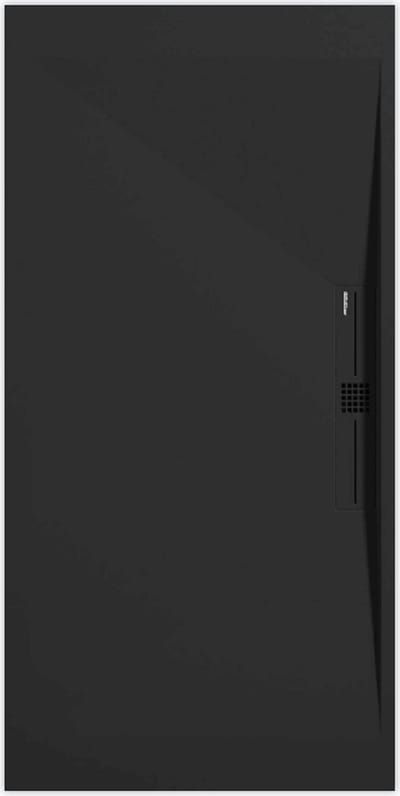 Sanifun douchebak Stone Side Black Smooth 1400 x 900 P
