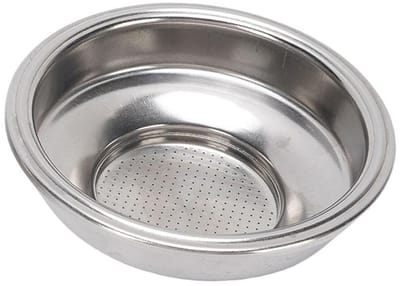 Dailygoods- Koffiefilterhouder Roestvrij Staal - 58 Mm Filtermand - 18G Capaciteit - Vervangende Accessoires - Duurzaam Ontwerp - Gelijke Extractie