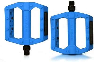 Fiets Pedalen - MTB BMX Pedalen - Veilig Fietsen - Composiet Nylon Materiaal - Standaard 14mm - Blauw
