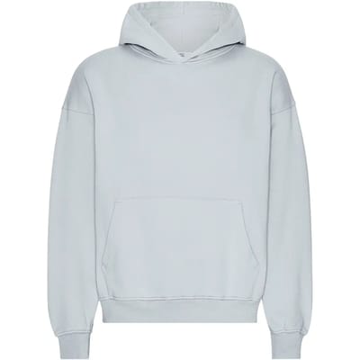 Oversized sweatshirt met capuchon Colorful Standard Organic Cloudy Grey