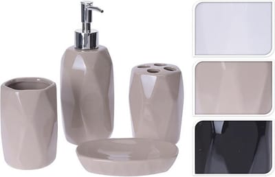 Home&Styling, Badkamerset Dolomite , 4 delig