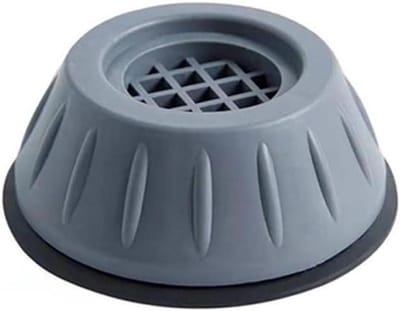 Anti Vibratie Voeten - Rubberen Mat - Meubels Stabiliseren - Universele Pasvorm - 8 cm Diameter - Zwart