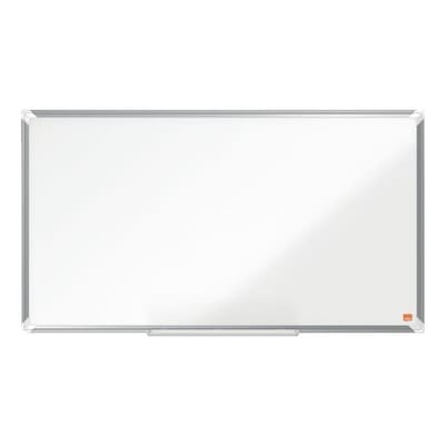 Nobo Premium Plus Widescreen Magnetisch Whiteboard Emaille - Met Pennengoot - Inclusief Whiteboard Marker - 890x500mm