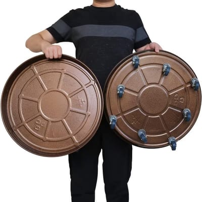 Zware plantendolly met wielen voor binnen en buiten - 50,8 cm - 170 kg draagvermogen