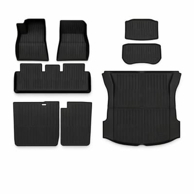 Automatten Tesla Model 3 2019-04/2021 Complete Mattenset Rubber Ecoline Accessoires