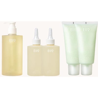 Eiio Silky Glow Shampoo+Waterbehandeling+Zeezout Hoofdhuid Scaler = Beste Haar- en Hoofdhuid-SET (3 opties) Shampoo+Treatment+Scaler