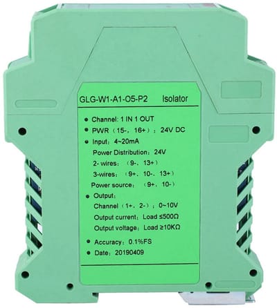 Allecto - Signaal splitter - Isolator - Hoge precisie - 4-20mA - 1 ingang 2 uitgangen - Voor professionele toepassingen