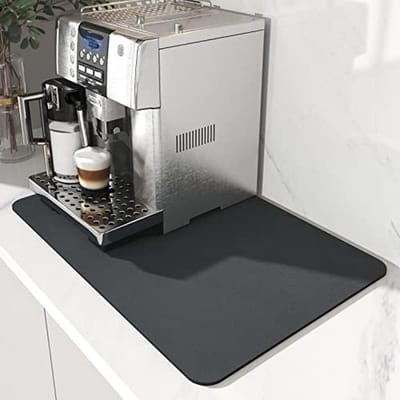 Coaster voor Koffiezetapparaat - Houdt Vlekken Tegen, Rubber Onderkant, Droogmat voor Borden, Keukenaccessoires