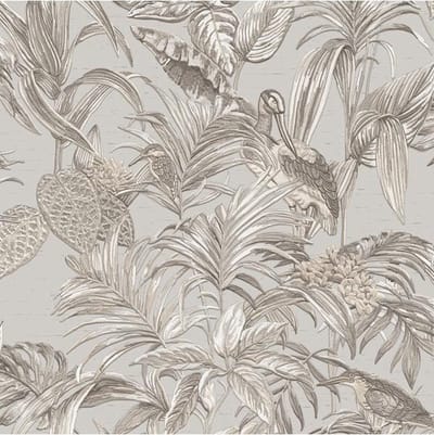 Embellish bird of paradise grey DE120011