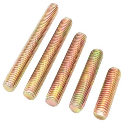 10 Draadstangen M8 x 50 mm Volledige Schroefdraad voor Ankerbouten en Meubelmontage