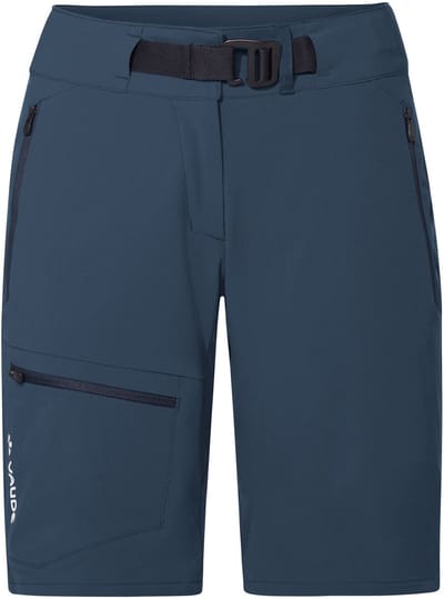 VAUDE Badile Shorts II, Outdoor Broek, Dames Outdoor Sportbroek, Winddicht, Softshell, Regular fit