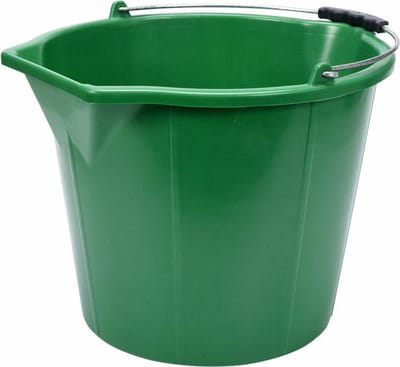 FLO Serie - Tuin Emmer - 15L - Ergonomische Handgreep - Groen
