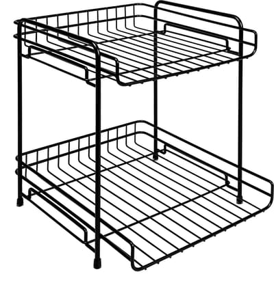 QUVIO Bureau organizer / Pennenbakje / Pennenhouder / Organizer / Bureau / Bureau accessoires - Staal - 29,5 x 25 x 30 cm (lxbxh)
