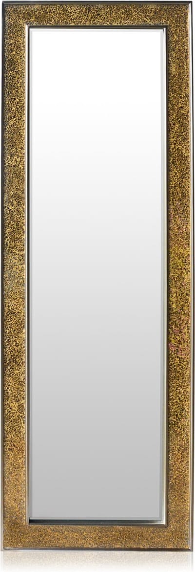 Wandspiegel - Goud - Groot - 130x45 cm - Mozaïekspiegel - Badkamerspiegel