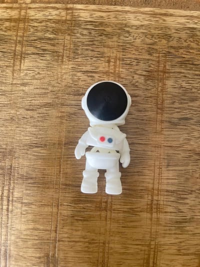 3D-geprint Astronaut Beeldje - Uniek en Kleurrijk - 3D geprint - 3DPrintingArtist